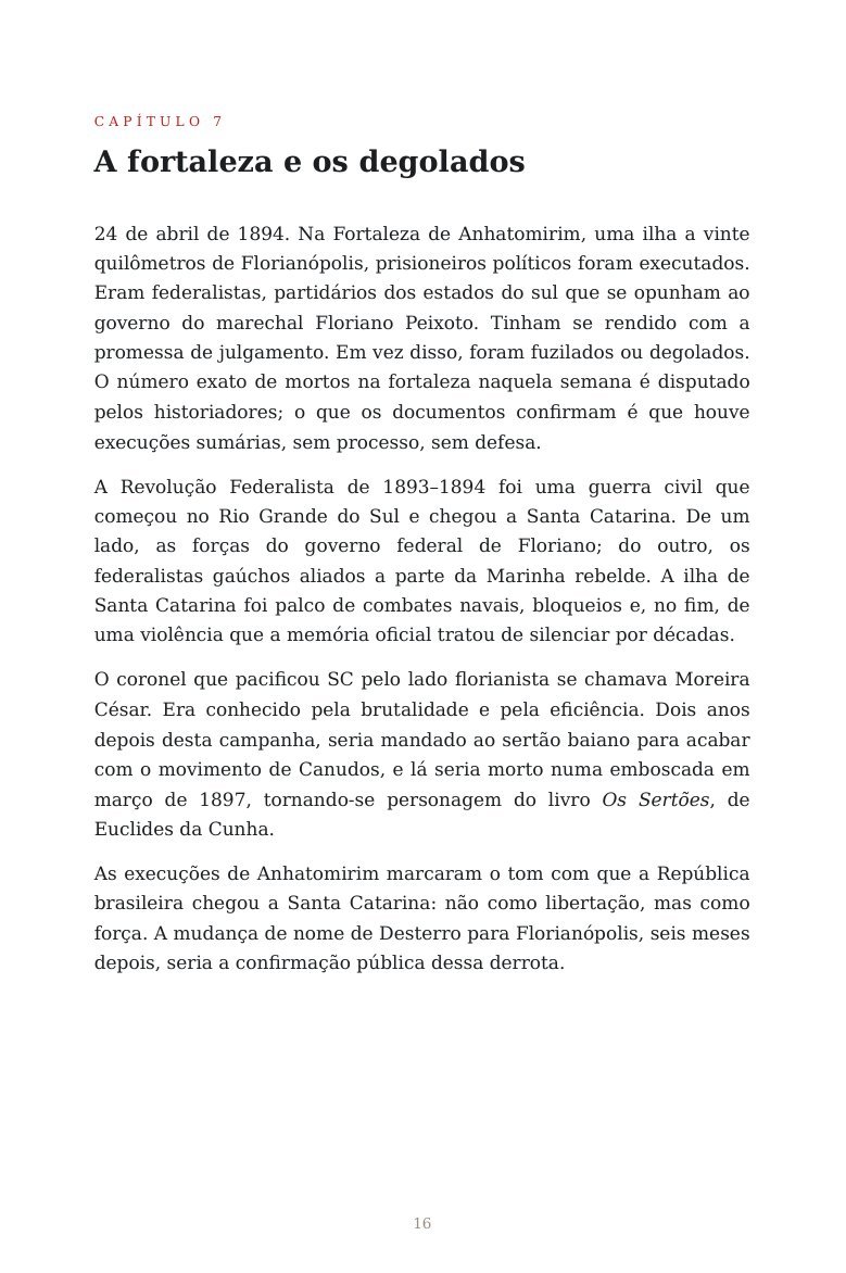 Página do capítulo A fortaleza e os degolados